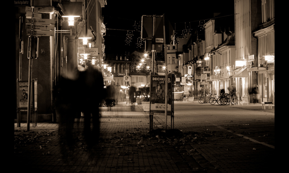 Schatten in der Stadt